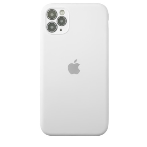 Чохол Silicone Case Full Camera на iPhone 11 Pro White